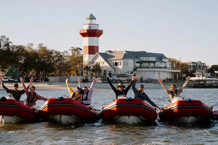 Hilton Head Guided Dolphin Watching & Sightseeing Tour via Mini Boat