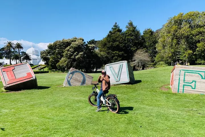 Summer of Love San Francisco Guided eBike Tour Golden Gate Park