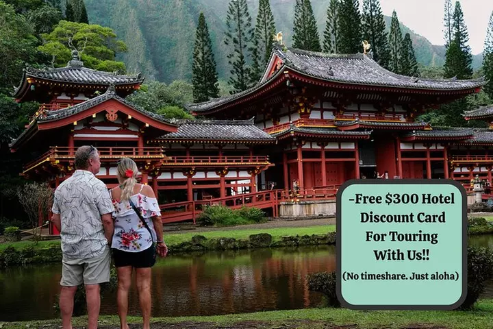 Oahu Circle Island Tour, Free Pineapple/ Byodo-inn!–Max 14 Guests - Primary Image