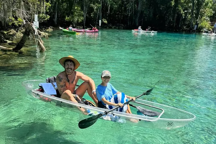 Crystal River Three Sisters Springs and Manatee Clear Kayak Tours