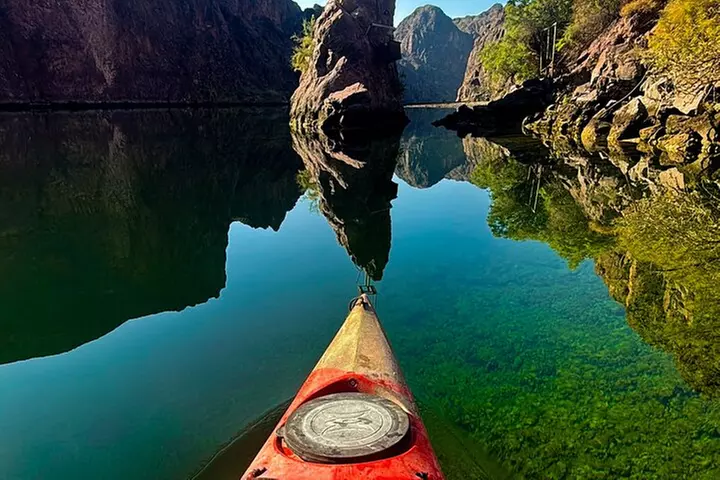 Hoover Dam Kayaking Trip, 6 Hot Springs, 6 Caves, 4 Waterfalls