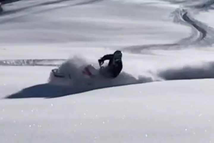 Experience Snowmobile Guided Tour in Utah