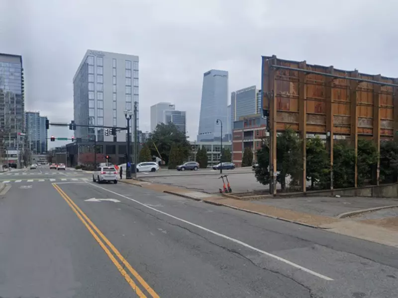Parking at Cummings Signs Lot