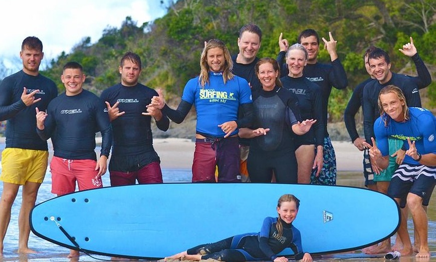 Image 2: Experience The Thrill Half Day Surf School in Byron Bay