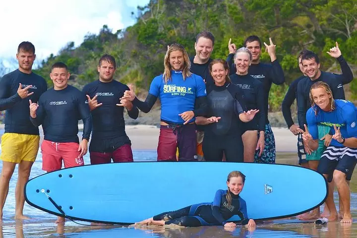 Experience The Thrill Half Day Surf School in Byron Bay