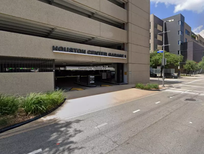 Parking at Houston Center Garage 1