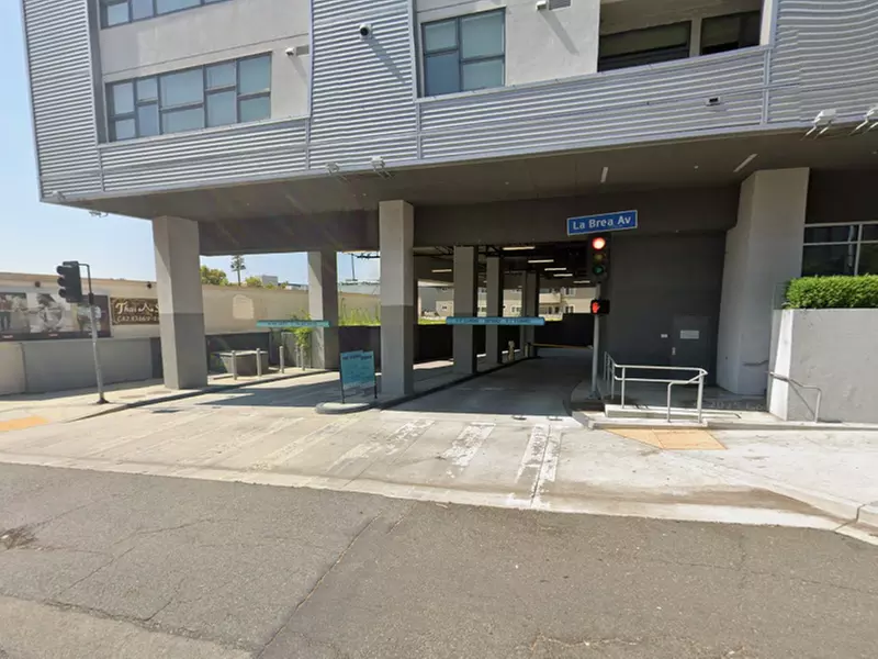 Parking at The Avenue Hollywood Garage