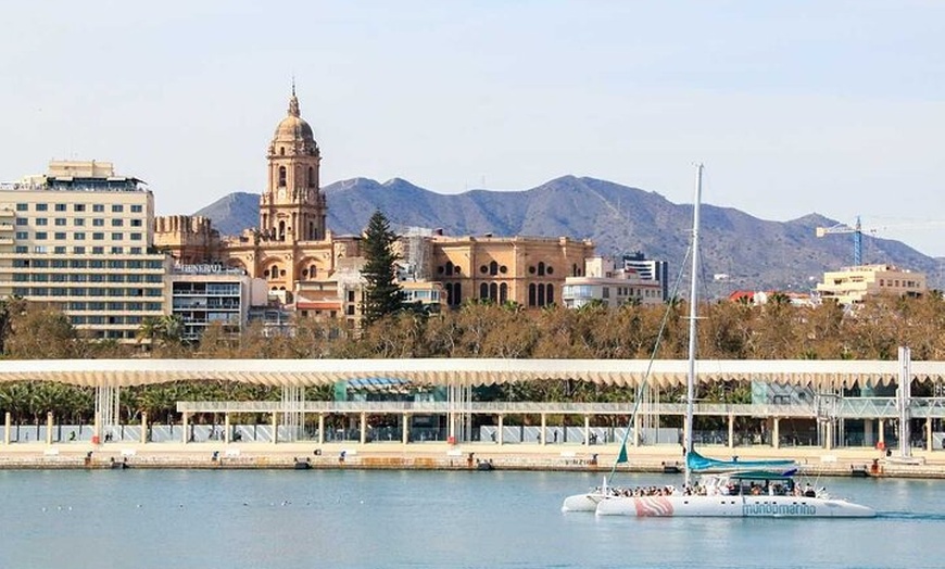 Image 5: Málaga con Catamarán y Mijas pueblo desde Estepona y Marbella