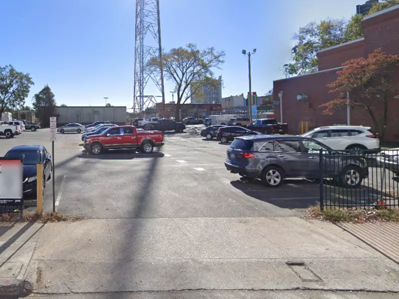 Parking at 424 N. College St. Lot