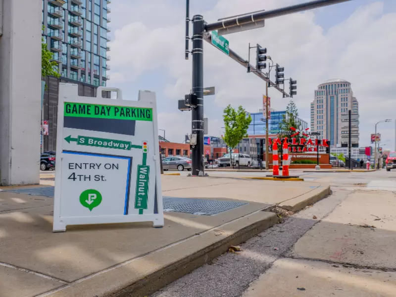 Parking at Stadium East Garage
