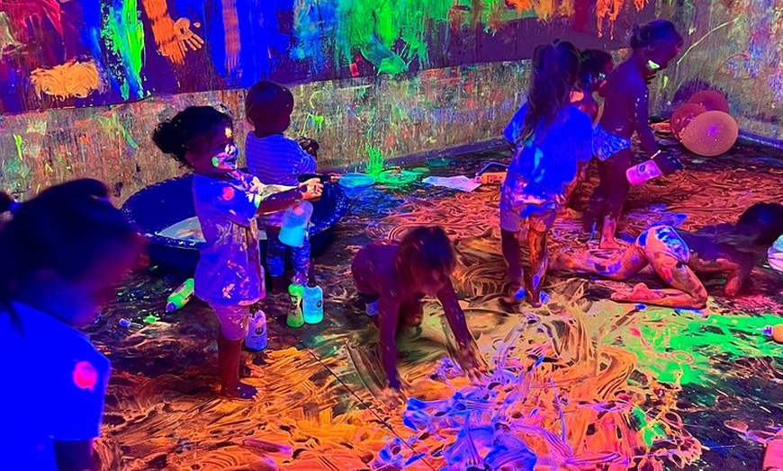 Image 8: Ultimate UV Paint Party in Maleny for Ages 18 months and above