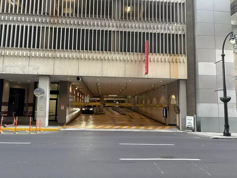 Parking at 230 Ted Turner Dr. Garage