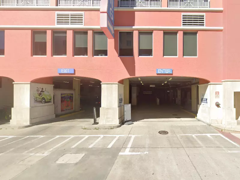 Parking at Hyatt Regency Clearwater Beach and Spa Garage