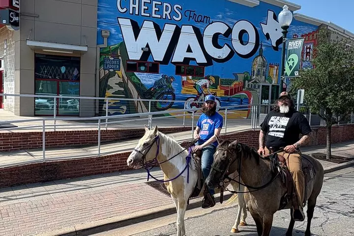 Horseback Riding on the Historic Chisholm Trail Downtown Waco