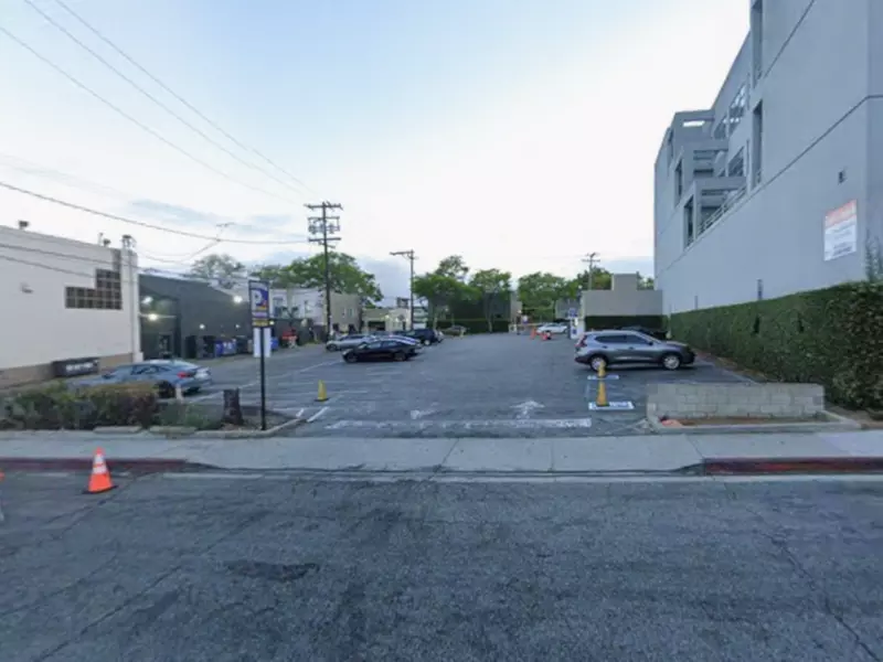 Parking at 819 N. San Vicente Blvd. Lot