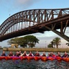 Image 5: Sunrise Double Kayak Paddle Session on Syndey Harbour