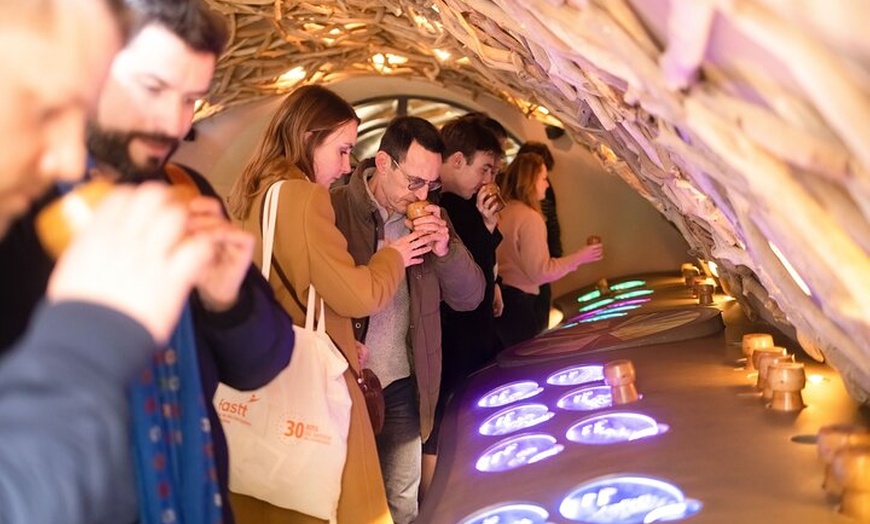 Image 1: Visite guidée et dégustation de vins dans une cave à vin royale à P...