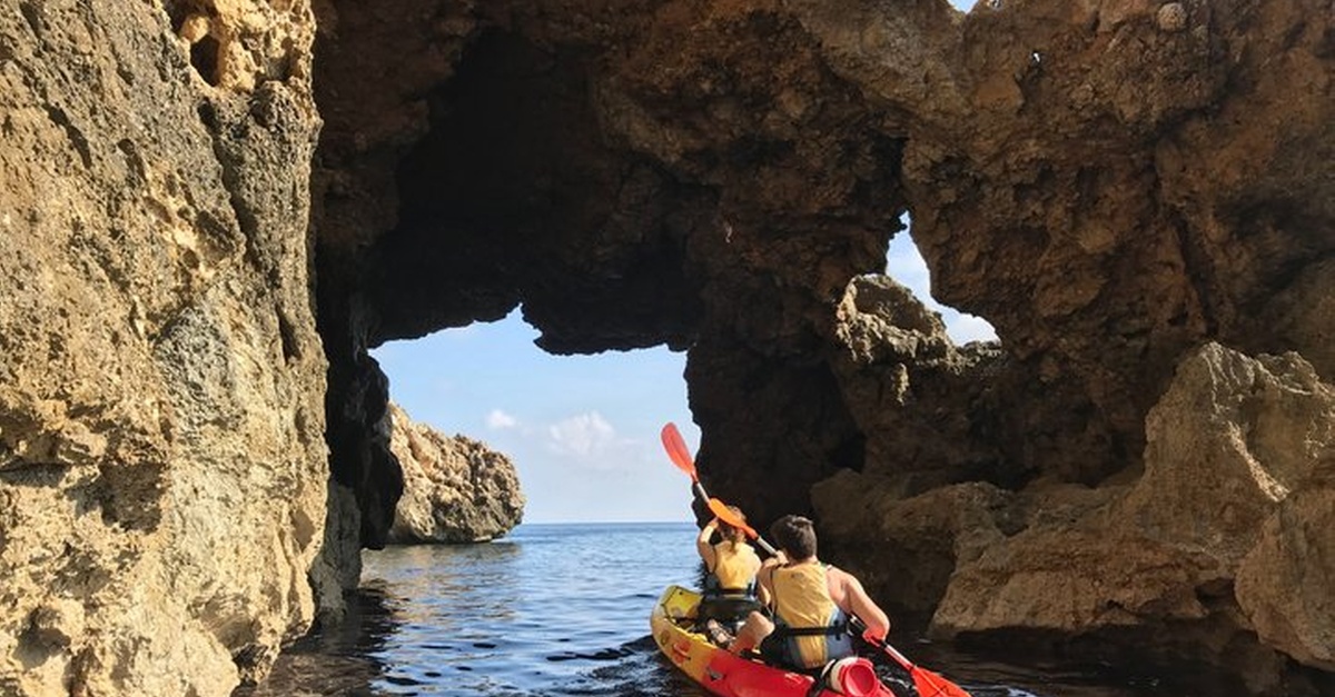 Actividad de descubrimiento de kayak en Palma de Mallorca