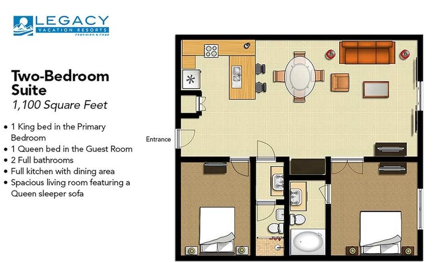 Image 157: ✈ FLORIDA | Kissimmee - Legacy Vacation Club Orlando 3*, 3 nachten ...