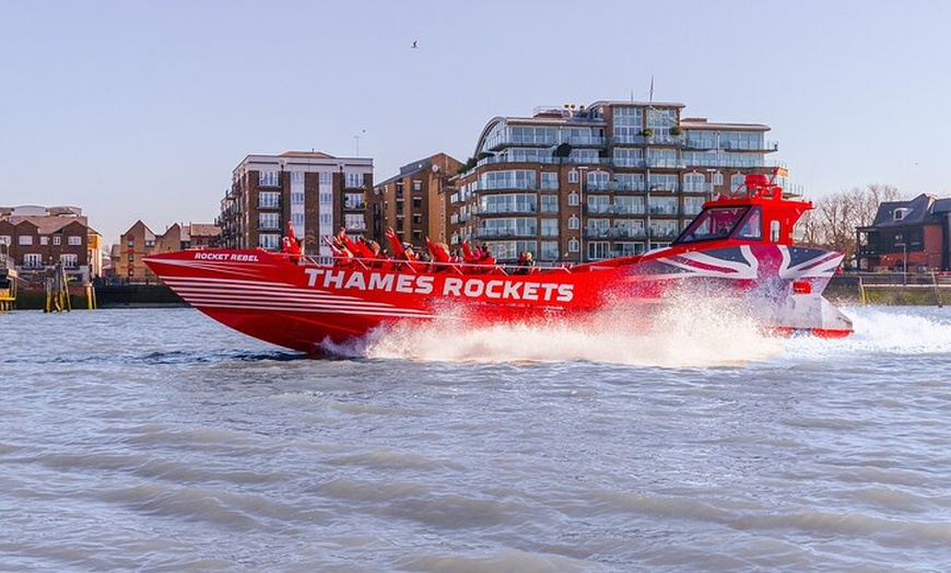 Image 5: Rocket Rebel London Speedboat Experience