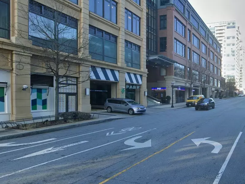Parking at Buckhead Village District Garage