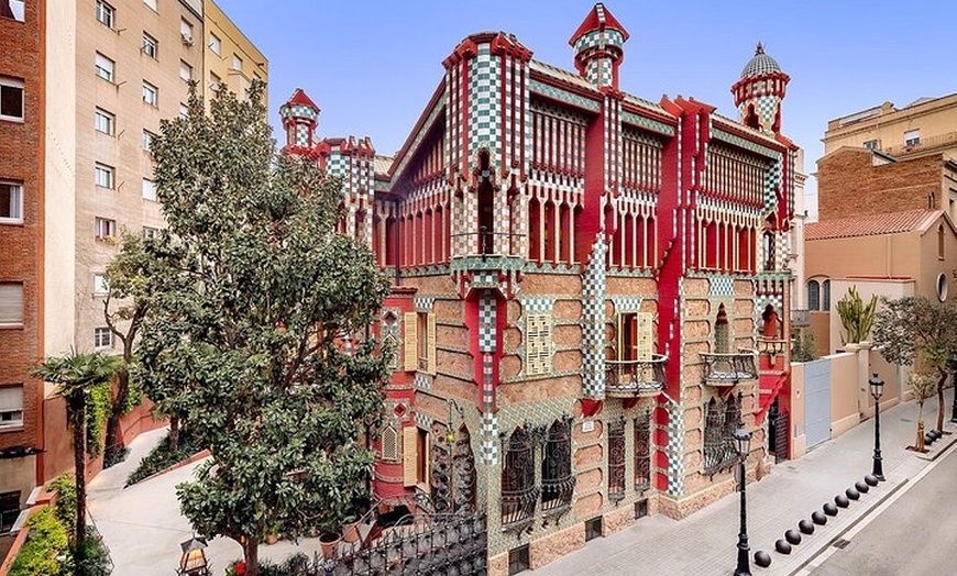 Image 1: Casa Vicens (la primera casa de Gaudí). Entrada directa