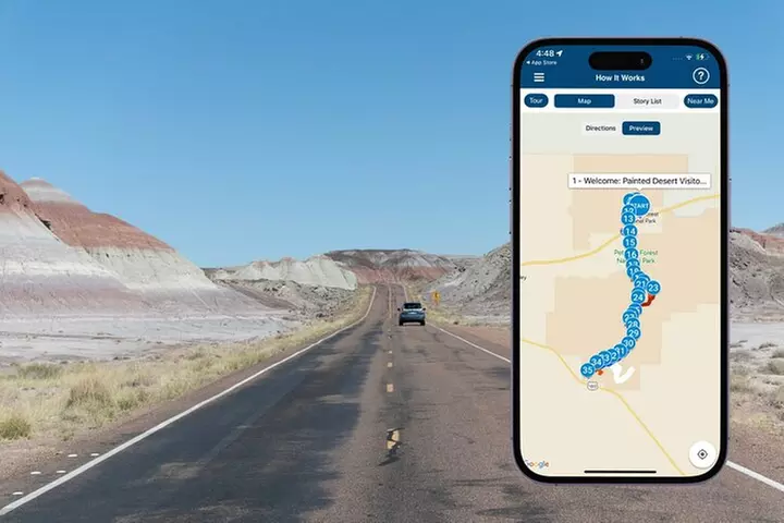 Petrified Forest National Park Self-Guided Driving Audio Tour