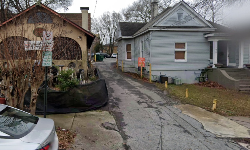 Image 2: Parking at Alley Entrance - 1039 Greenwood Ave. NE. Lot