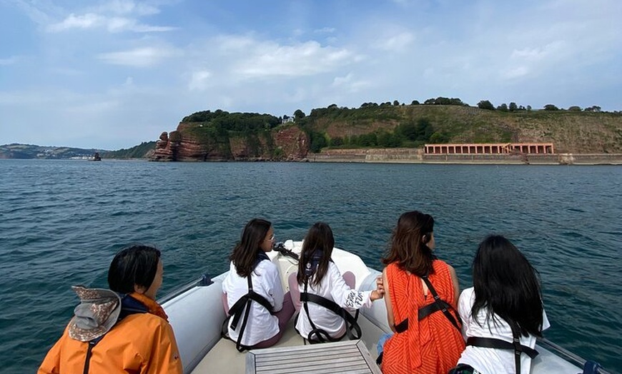 Image 26: Luxury Costal Rib Tour to Babbacombe Bay from Exmouth Marina