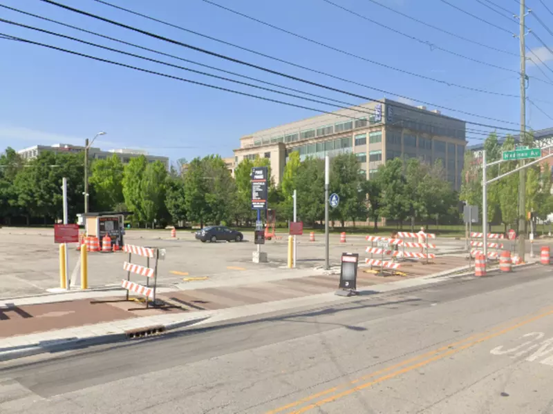 Parking at 25 E. South St. Lot - Second Medium