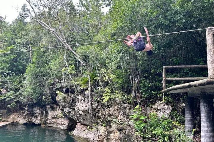 Ultimate extreme experience: ziplines, bungee, cenote and more!