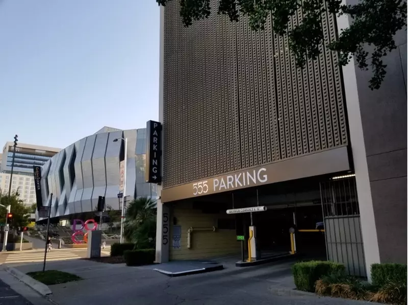 Parking at 555 Parking Garage