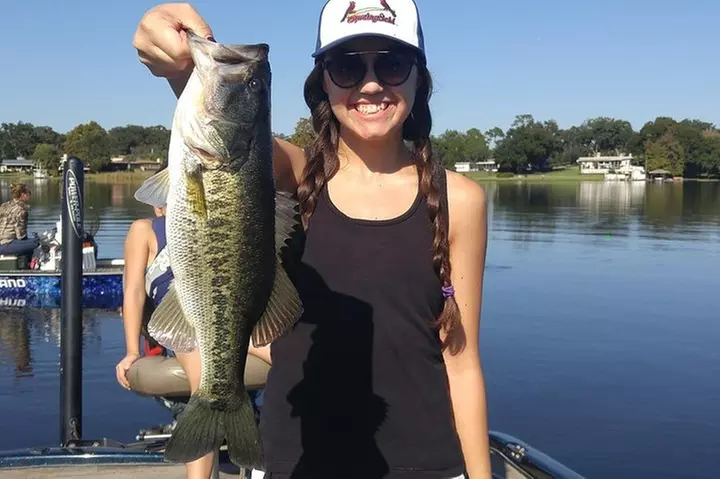 Tampa Bass Fishing Guide on Lake Tarpon