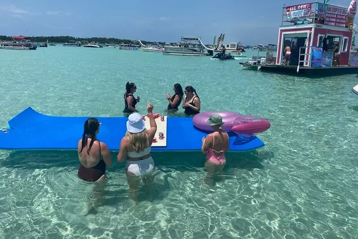 Private Crab Island Party by Boat