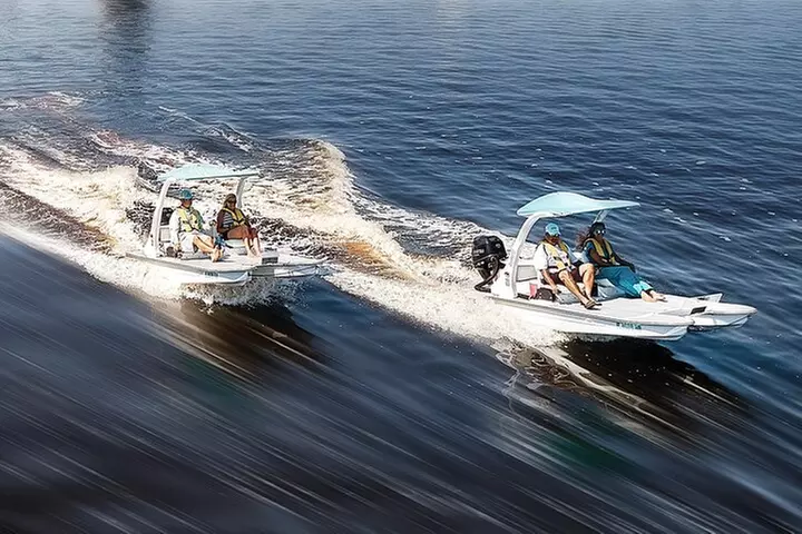 Drive Our Exciting 2 man Go Cat Boat in Downtown Naples - Second Medium