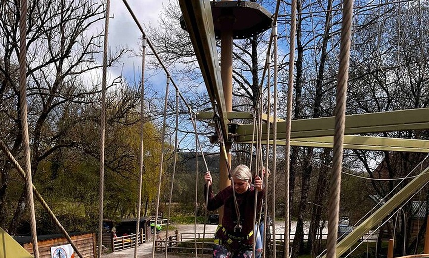 Image 3: North Devon: SkyTrail High Ropes Course