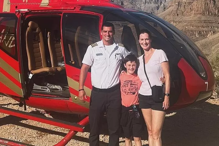 Grand Canyon Helicopter Tour with Hoover Dam & Champagne Toast