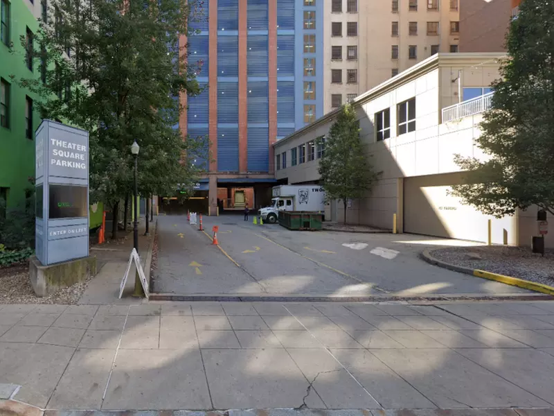 Parking at Theater Square Garage