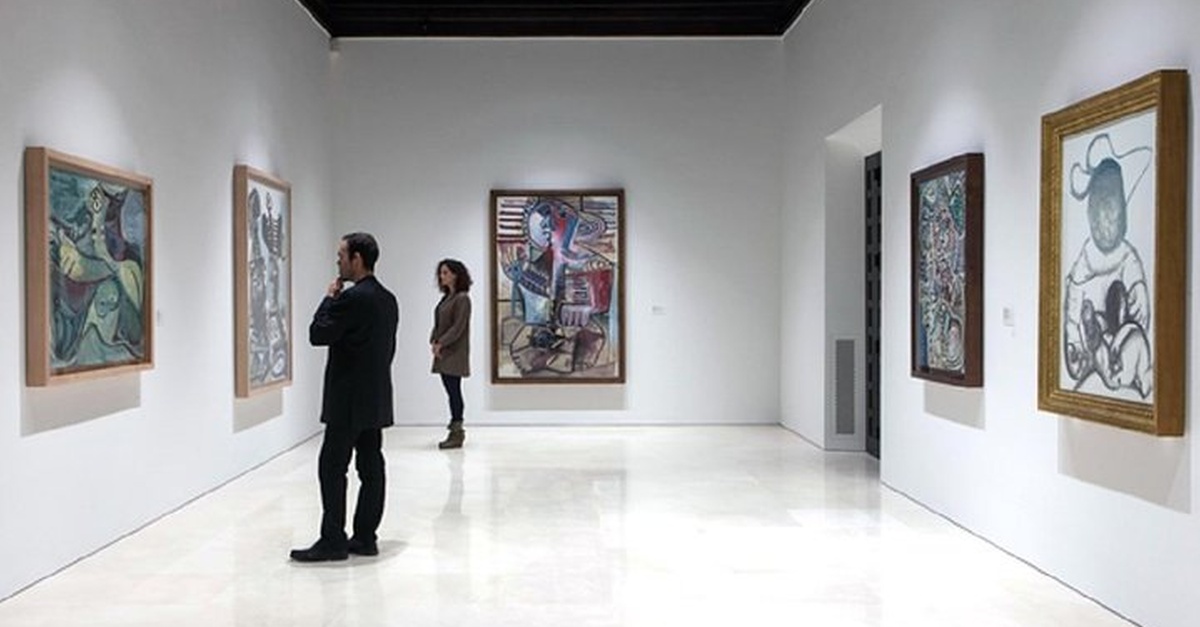 Cartel de Visita guiada al Museo Picasso en Málaga
