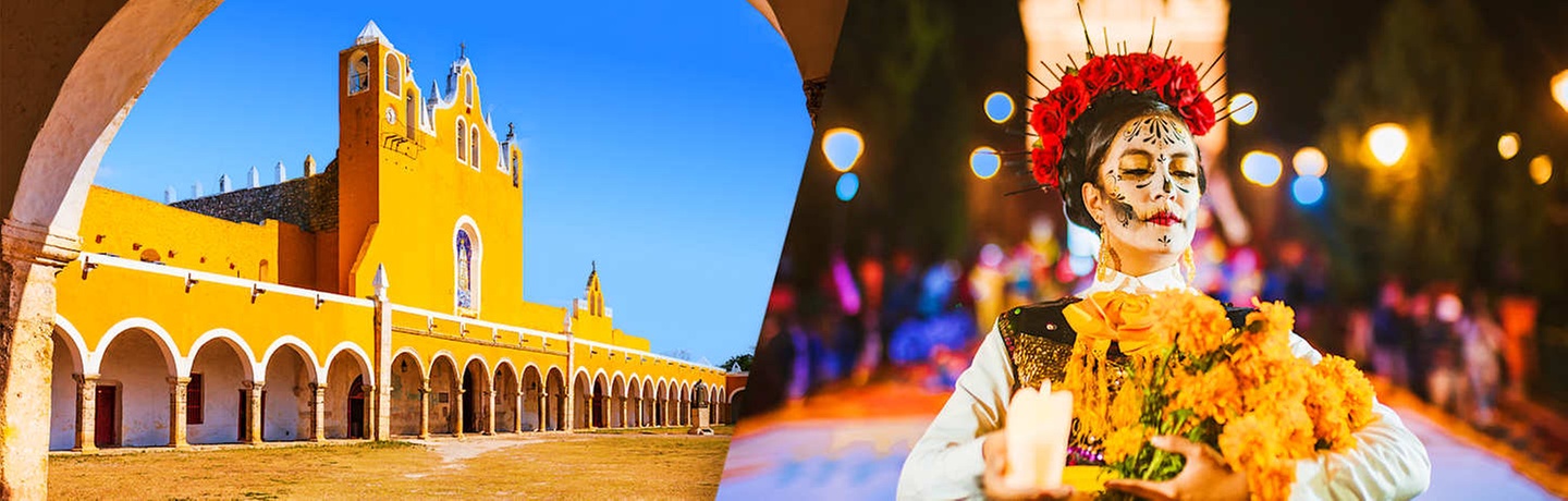 ✈ MEXIQUE | Cancun - Mexique traditionnel : Incontournables & Día d...