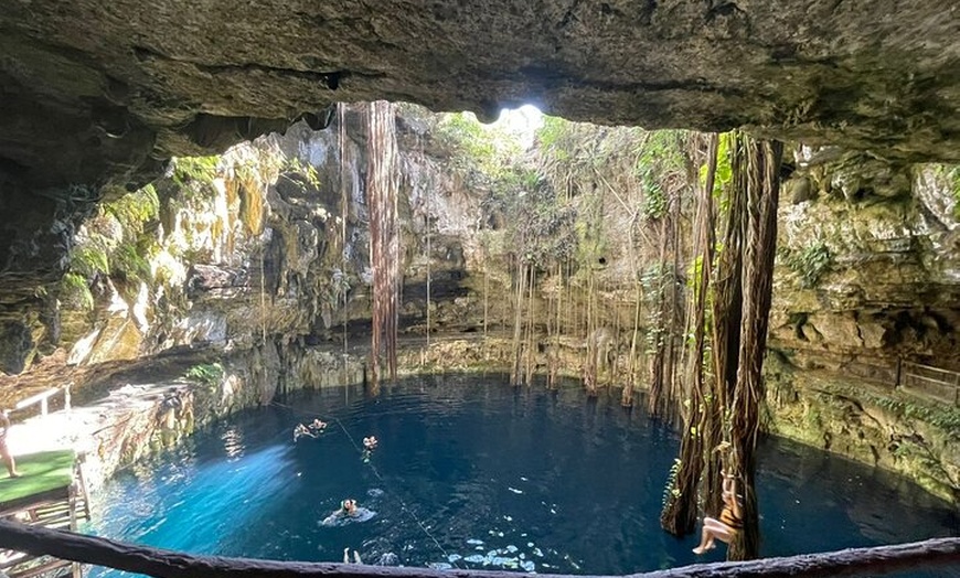 Image 9: Private Tour to Chichen Itza, Cenote Swim and Valladolid Visit