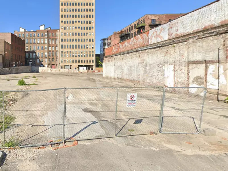 Parking at 121 State St. SW. Lot
