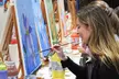 Clase de pintura con vino en Barcelona - Second Medium