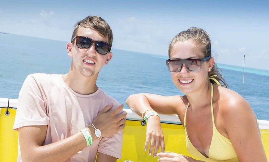 Image 3: Isla Mujeres Private Catamaran Tour with Transportation