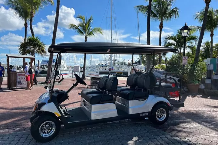 6 Passenger Golf Cart Rental in Key West