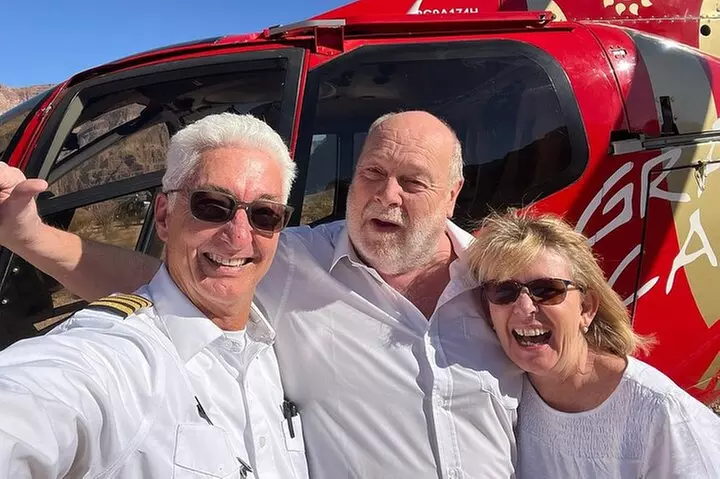 Grand Canyon Helicopter Tour with Hoover Dam & Champagne Toast