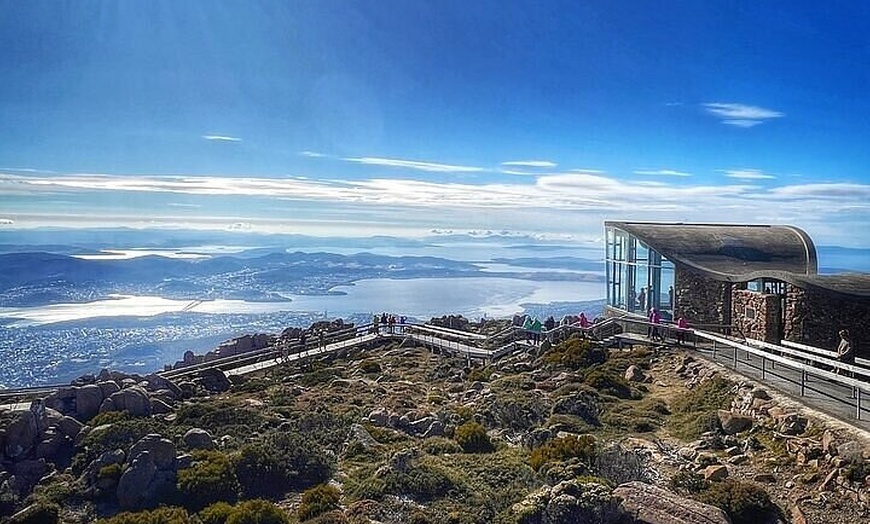 Image 2: Mount Wellington and Richmond Village Tour Scenic Views