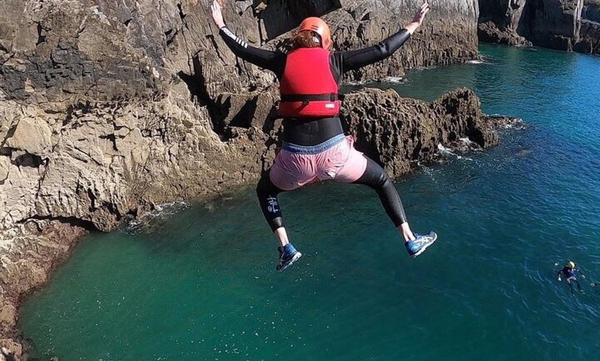 Image 8: Tenby Coasteering Adventure with expert guides