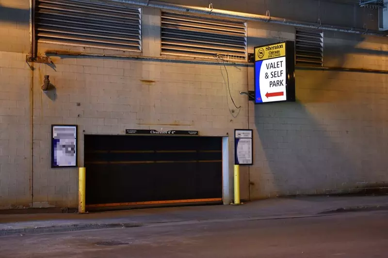 Parking at Sheraton Chicago Garage