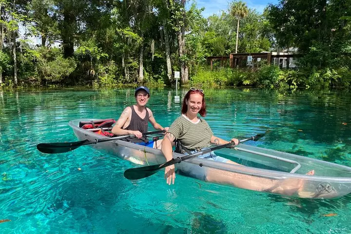 Crystal River Three Sisters Springs and Manatee Clear Kayak Tours